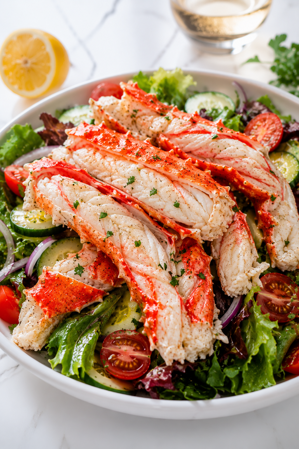 🔥 King Crab Legs Bundle – Buy More Save More, Huge Crab Legs With Sweet Tender Meat For Seafood Lovers
