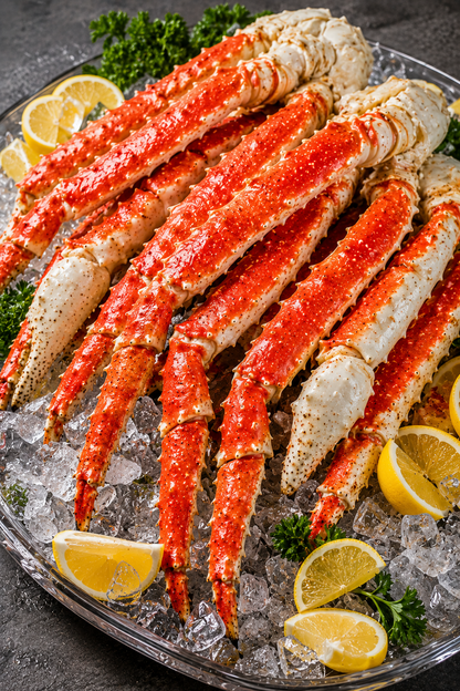 🔥 King Crab Legs Bundle – Buy More Save More, Huge Crab Legs With Sweet Tender Meat For Seafood Lovers